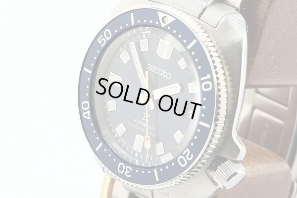 セイコー　プロスペック　ＳＢＤＣ１２３　紺文字盤　６Ｒ３５－０１Ｇ０　サイド拡大