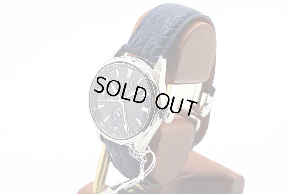 セイコー　プレサージュ　オーシャントラベラー　ＳＢＲＦ０１３　紺文字盤　サイド