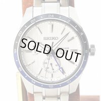 セイコー　プレサージュ　ＳＡＲＦ０１７　ＧＭＴ 白文字盤　ゼロハリ限定