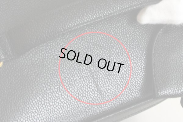 シャネル　2WAYバニティバック ブラック／GP金具　ひっかき傷