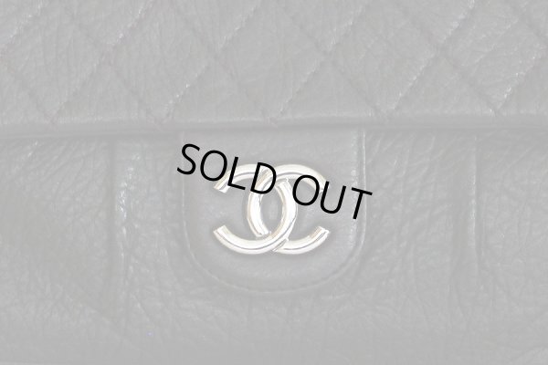 シャネル マトラッセ ワンショルダーバック ダークパープル／SIV金具　拡大