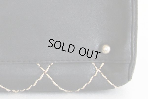 シャネル　ワイルドステッチ ハンドバック A14692 ブラック　底拡大