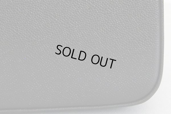 シャネル　2WAYバニティバック ブラック／GP金具　底拡大