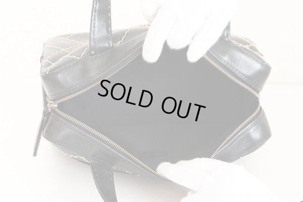 シャネル　ワイルドステッチ ハンドバック A14692 ブラック　中身