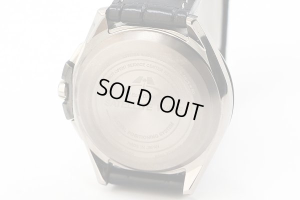 シチズン　サテライトウェーブ　ＣＣ９０１５－０３Ｅ　黒文字盤　裏面拡大