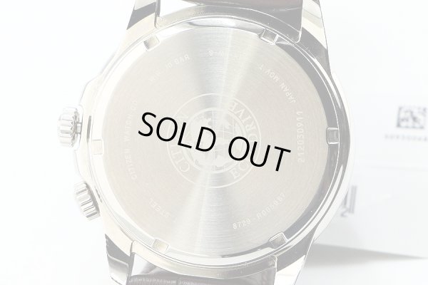 シチズン　エコドライブ　ＢＵ２０２０－２９Ｘ　茶文字盤　裏面拡大