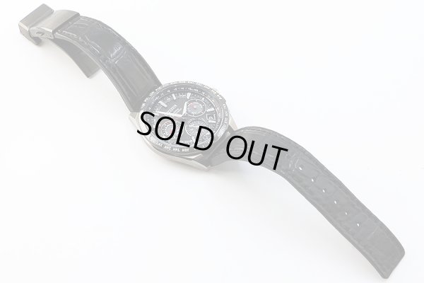 シチズン　サテライトウェーブ　ＣＣ９０１５－０３Ｅ　黒文字盤　革ベルト状態　表面