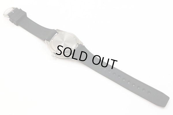 シチズン　メカニカルダイバー　ＮＢ６０２１－１７Ｅ　黒文字盤　ラバーベルト状態　裏面