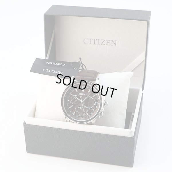シチズン　エコドライブ　ＢＵ２０２０－２９Ｘ　茶文字盤　箱・保証書