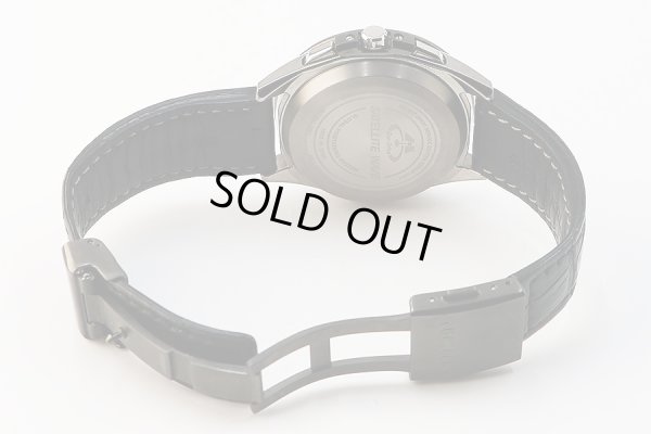 シチズン　サテライトウェーブ　ＣＣ９０１５－０３Ｅ　黒文字盤　革ベルト