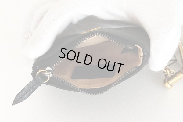 グッチ　GGマーモント コインケース＆キーケース 698787 2149 ブラック／ホワイト　中身