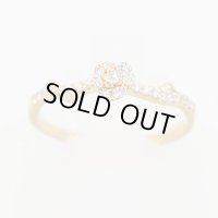 セイレーン アズーロ　K18 ダイアイリリング 0.15ct 0.01ct 1.90g