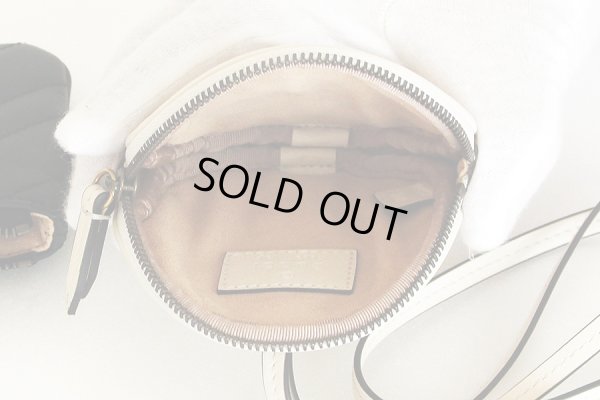 グッチ　GGマーモント コインケース＆キーケース 698787 2149 ブラック／ホワイト　中身(2)