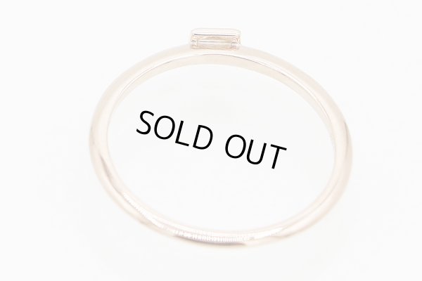 アーカー　K18PG ダイアイリリング0.03ct 1.00g　内側