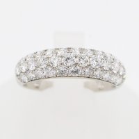 PT950 ダイアイリリング 2.00ct 5.30g