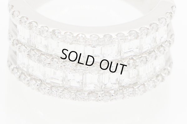 PT900 ダイアイリリング 2.48ct 9.10g　拡大