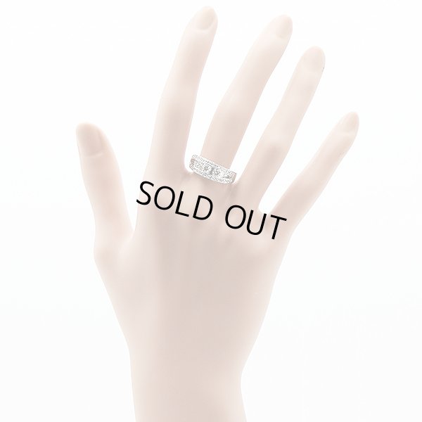 PT900 ダイアイリリング 0.70ct 9.90g　装着イメージ