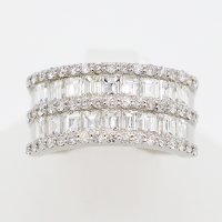 PT900 ダイアイリリング 2.48ct 9.10g