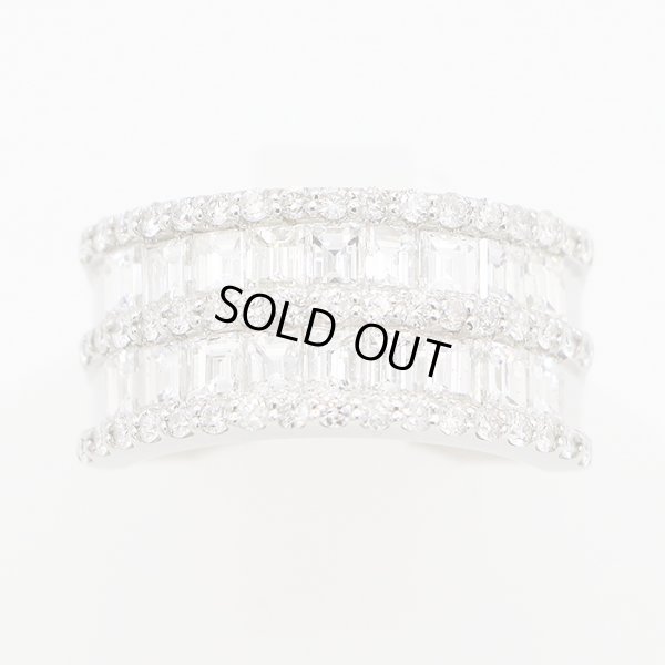 PT900 ダイアイリリング 2.48ct 9.10g