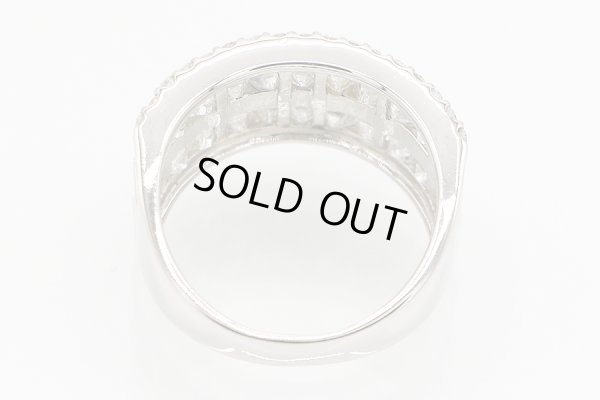 PT900 ダイアイリリング 2.48ct 9.10g　内側