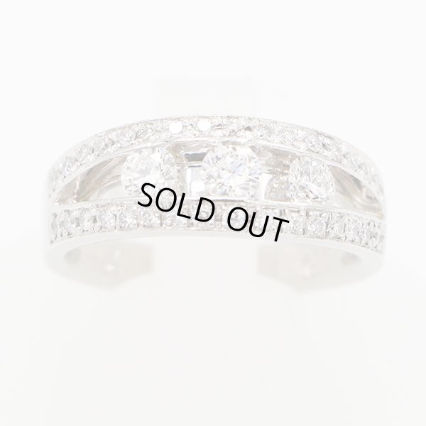 PT900 ダイアイリリング 0.70ct 9.90g