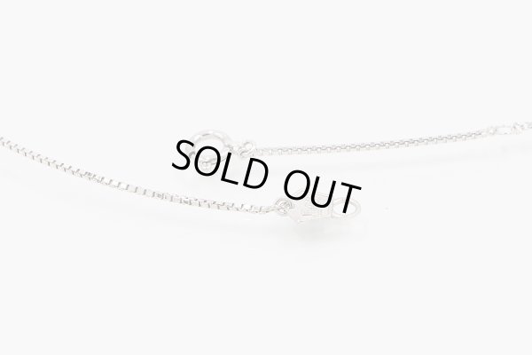 星の砂　PT900/K18 ダイアイリペンダントネックレス 0.51ct 7.10g　留め具外したイメージ