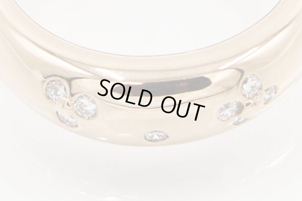 ４℃　K18PG ダイアイリリング 5.60g　拡大