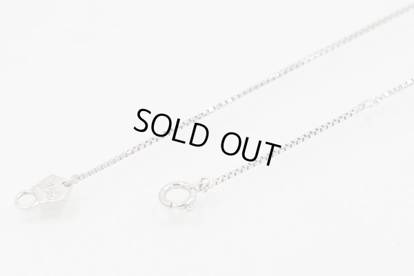 星の砂　PT900/K18 ダイアイリペンダントネックレス 0.51ct 7.10g　刻印