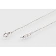 ティファニー　PT950 ソリティア　ダイアイリペンダントネックレス 0.33ct 2.60g　刻印