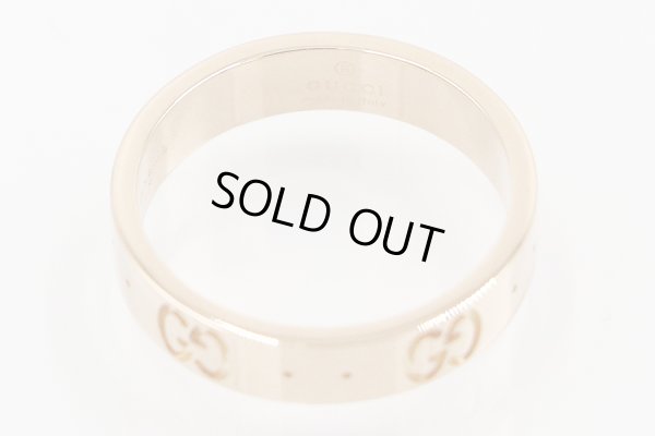 グッチ　750PG アイコンリング 3.60g　内側