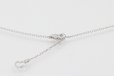 ポンテヴェキオ　K18WG ダイアイリペンダントネックレス 0.10ct 4.00g　留め具