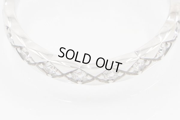 シャネル　750WG ココ クラッシュリング J11871 3.40g 　拡大