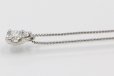 ヴァンドーム　PT850/950 ダイアイリペンダントネックレス 0.27ct 2.80g　サイド
