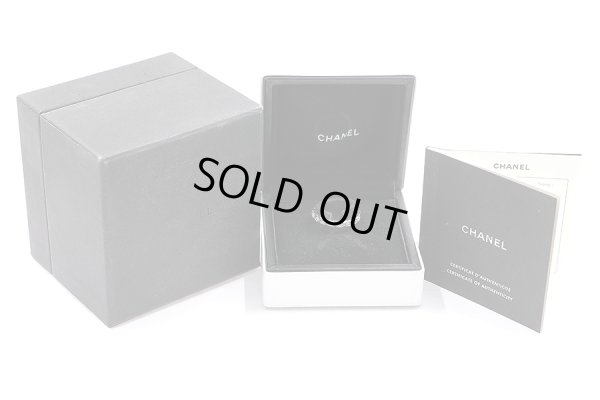 シャネル　750WG ココ クラッシュリング J11871 3.40g 　箱・保証書