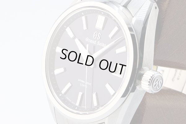 グランドセイコー　ＳＬＧＡ０２１　９Ｒ０２－０ＡＢ０　水面（みなも）紺文字盤　サイド拡大