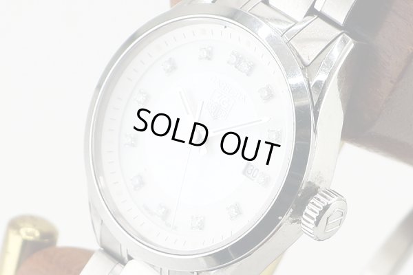 タグホイヤー　カレラ　ＷＶ１４１１　シェル文字盤　１２Ｐ　サイド拡大