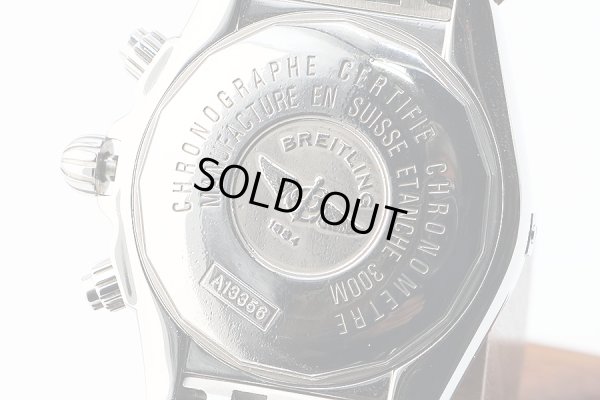 ブライトリング　クロノマット　エボリューション　Ａ１３３５６　白文字盤　裏面拡大