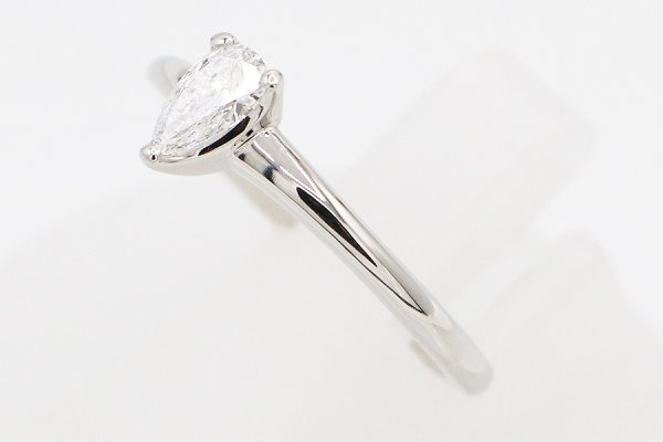 PT950 ダイアイリリング 0.318ct 4.20g　サイド