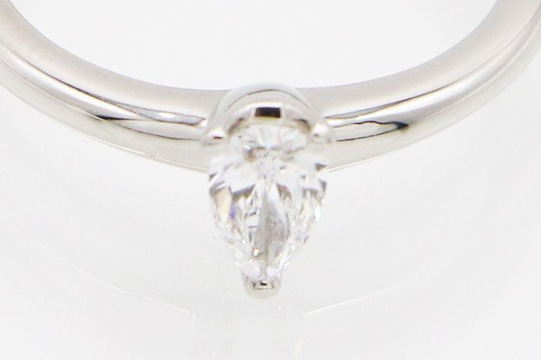 PT950 ダイアイリリング 0.318ct 4.20g　拡大