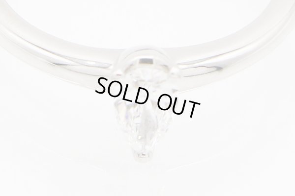 PT950 ダイアイリリング 0.318ct 4.20g　拡大