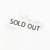 PT950 ダイアイリリング 0.318ct 4.20g