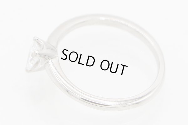 PT950 ダイアイリリング 0.318ct 4.20g