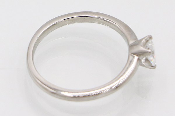 PT950 ダイアイリリング 0.318ct 4.20g