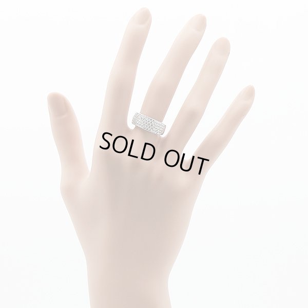 PT900 ダイアイリリング 1.05ct 6.60g　装着イメージ