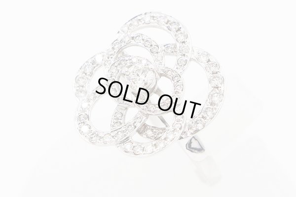 K18WG ダイアイリリング 0.75ct 4.90g　サイド