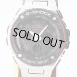 カシオ　Ｇショック　ＧＳＴ－Ｗ１０００Ｄ　５４４４　デジアナ　黒文字盤