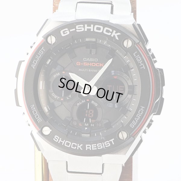 カシオ　Ｇショック　ＧＳＴ－Ｗ１０００Ｄ　５４４４　デジアナ　黒文字盤