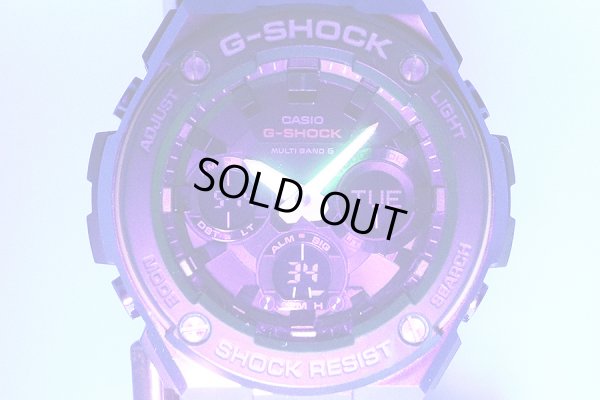 カシオ　Ｇショック　ＧＳＴ－Ｗ１０００Ｄ　５４４４　デジアナ　黒文字盤　ライト