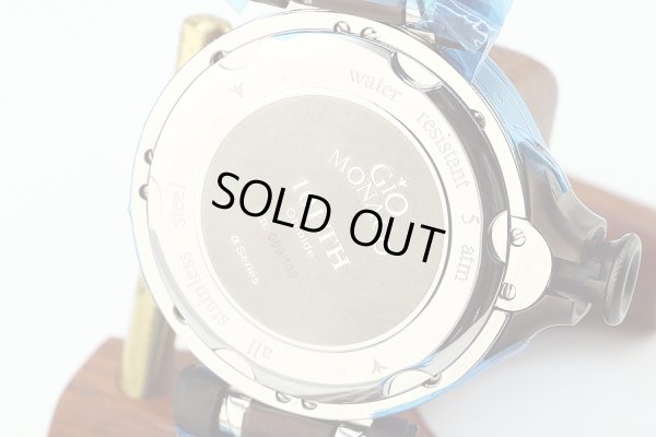 ジオモナコ　オブロイデ　１０１ＴＨ　白文字盤　裏面拡大