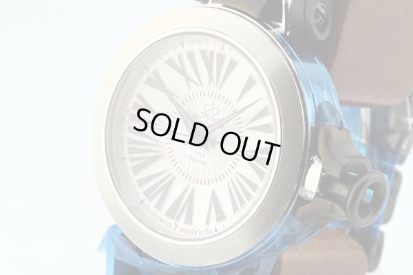 ジオモナコ　オブロイデ　１０１ＴＨ　白文字盤　サイド拡大